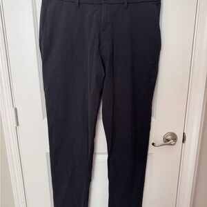 Lululemon Mens 36 ABC Classic Fit Trouser Pants Black Size 36x34